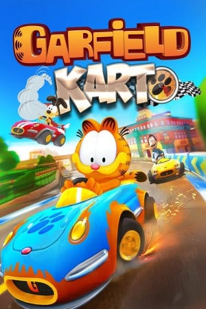 Garfield Kart poster