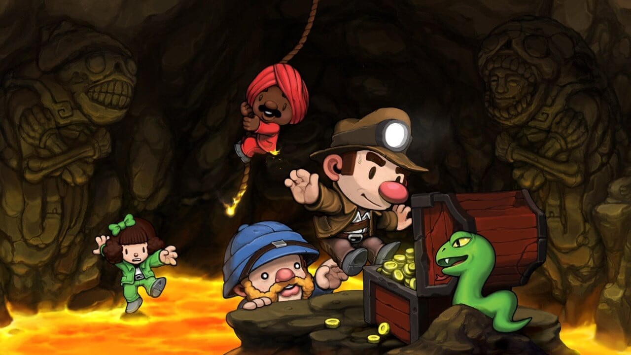 Spelunky poster