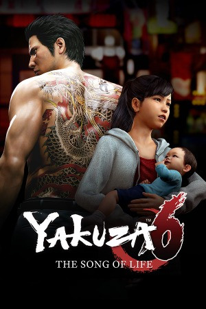 Yakuza 6 The Song of Life poster