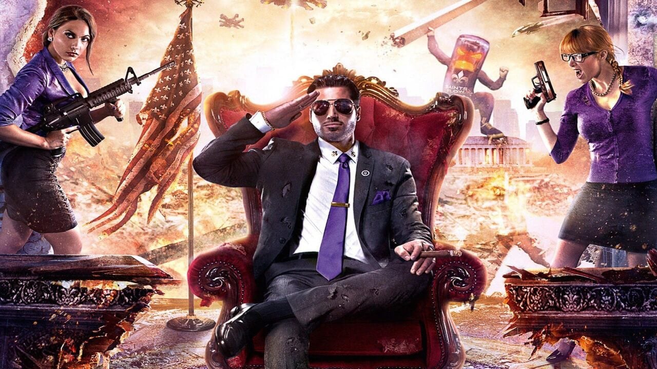 Saints Row IV Re-Elected poster