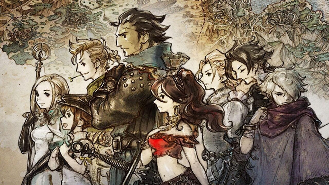 OCTOPATH TRAVELER poster