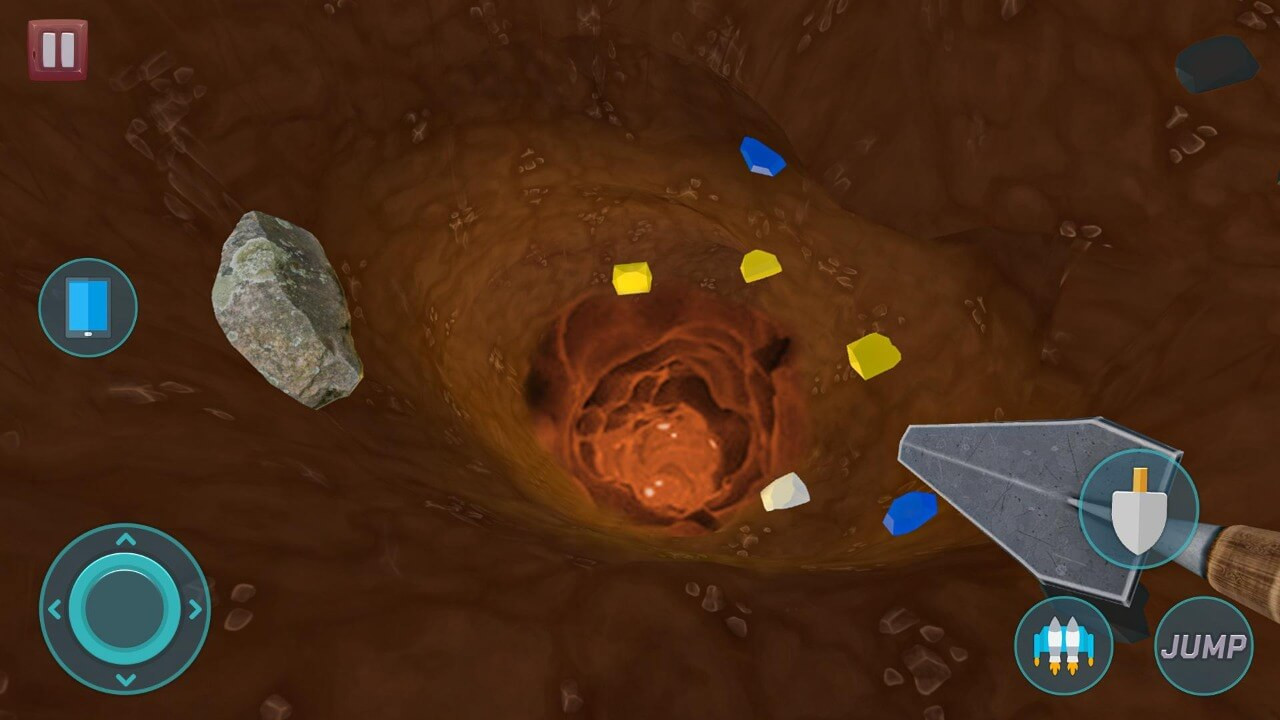 A Game About Digging A Hole poster