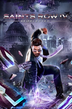 Saints Row IV Re-Elected poster