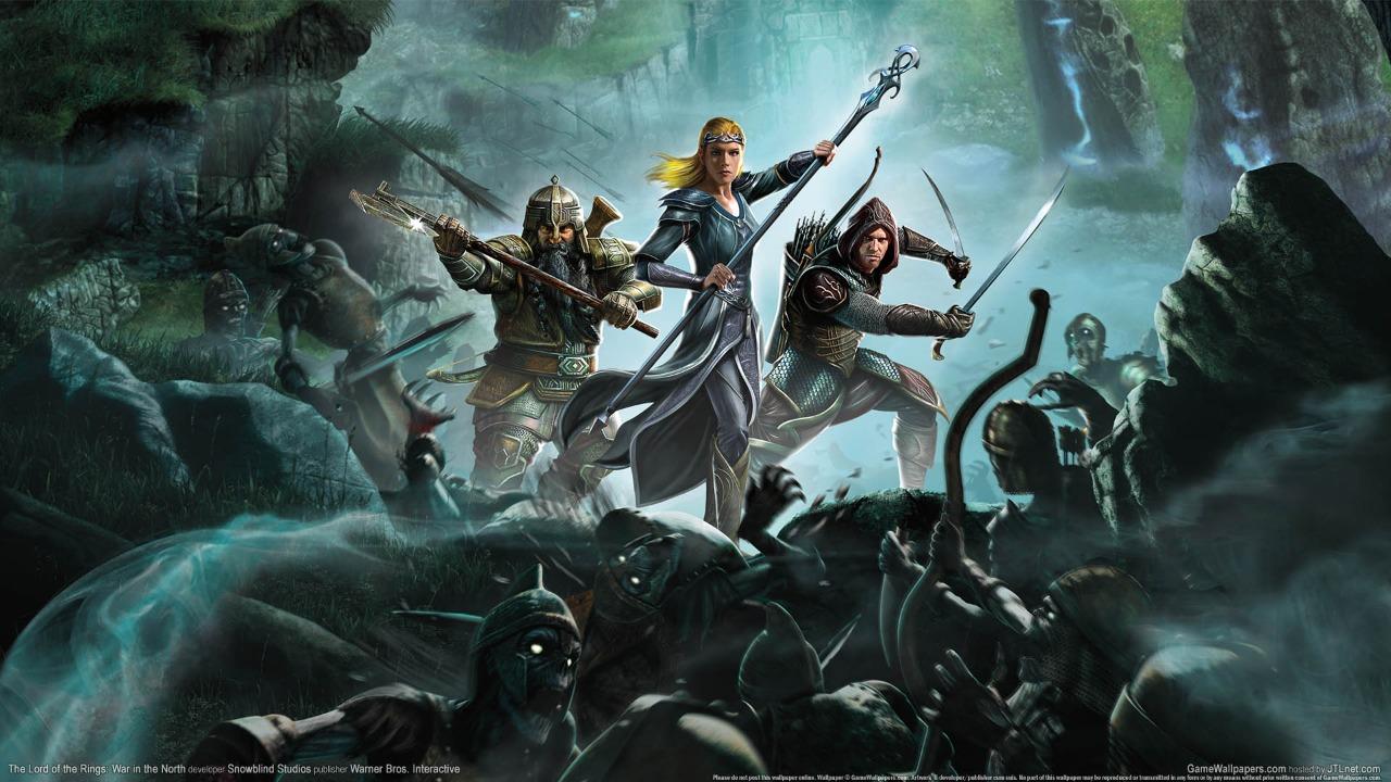 Lord of the Rings: War in the North poster