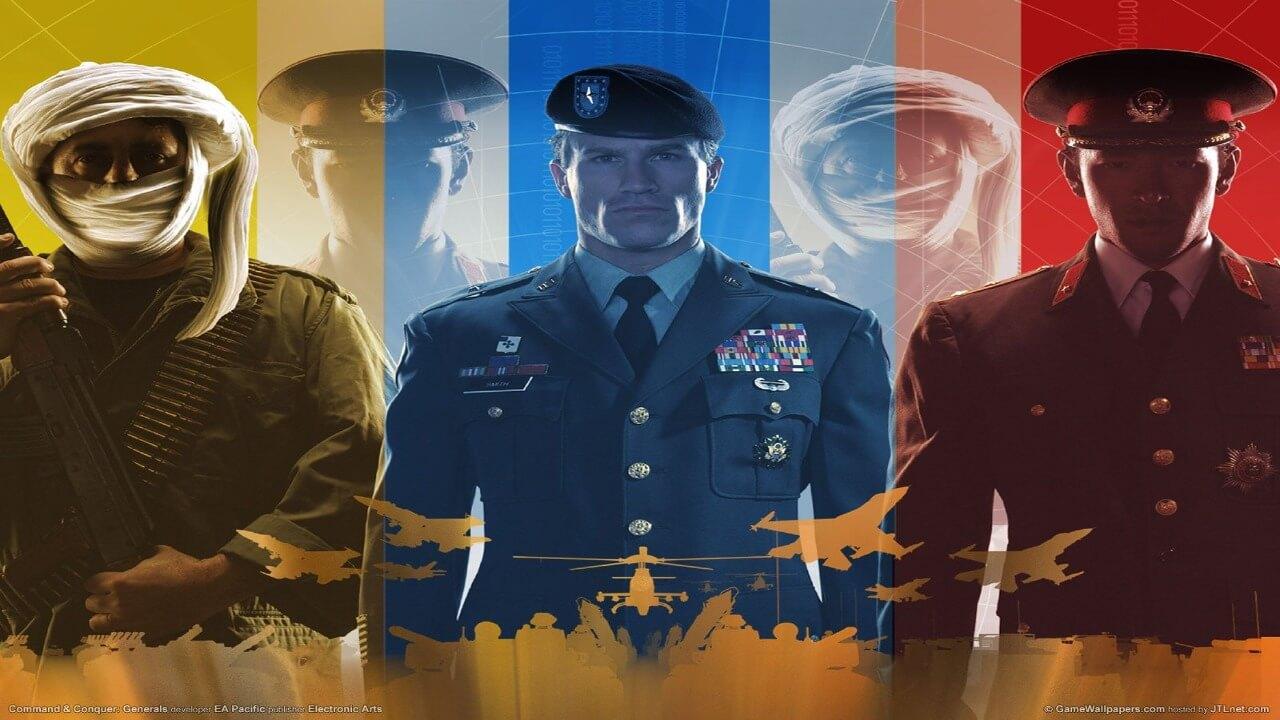 Command & Conquer Generals poster