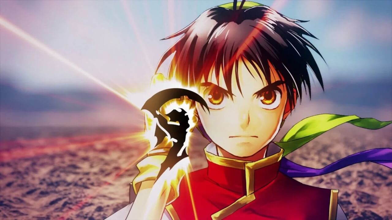 Suikoden I&II HD Remaster Gate Rune and DUW poster
