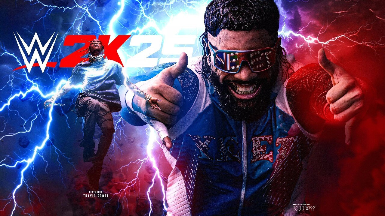 WWE 2K25 poster