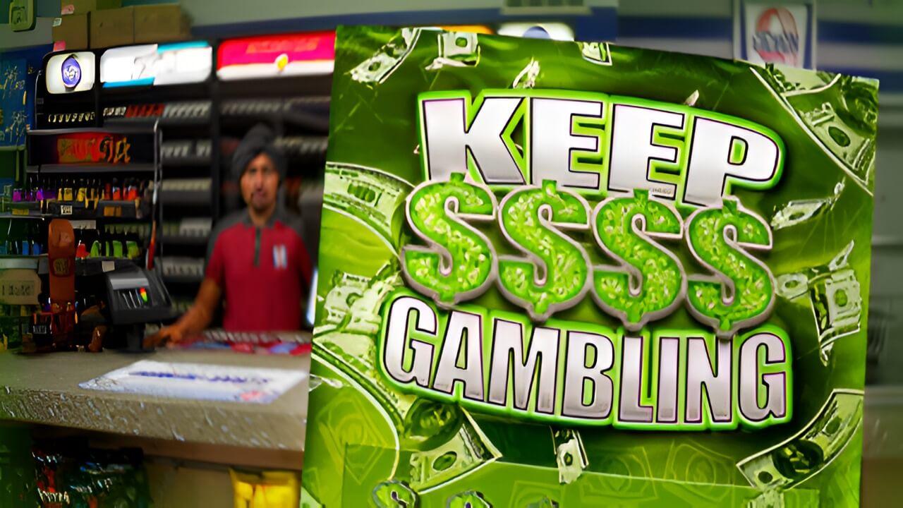 KEEP GAMBLING poster