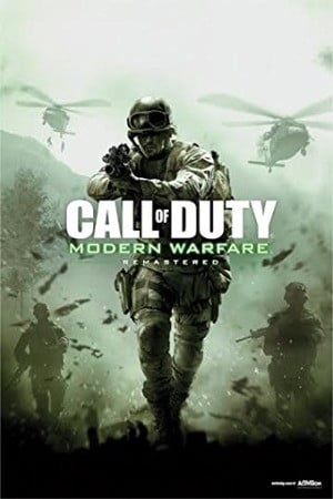 Call of Duty Modern Warfare Remastered 2017 poster