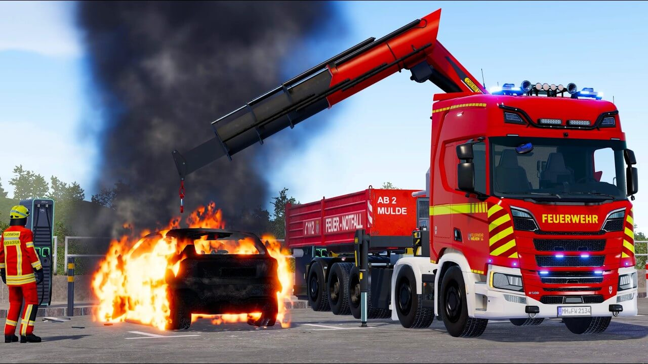 Emergency Call 112 – The Fire Fighting Simulation 2 Free Download poster