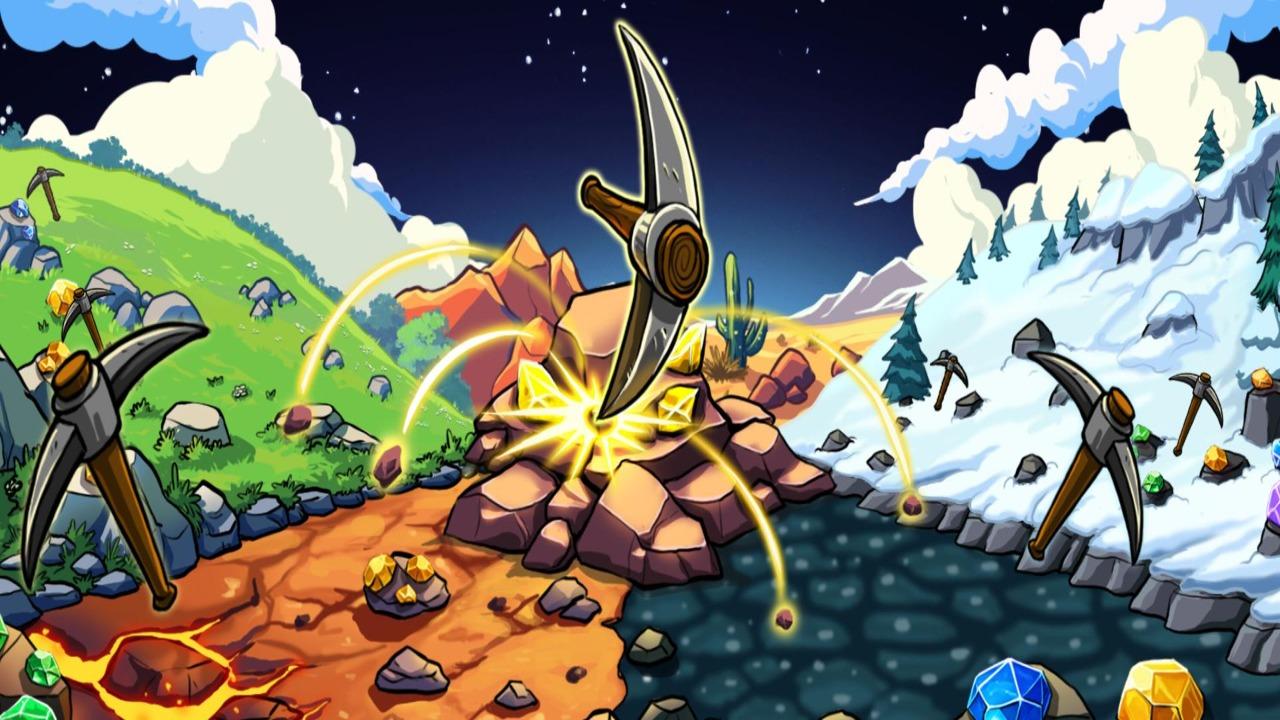 Keep on Mining! - Worlds poster