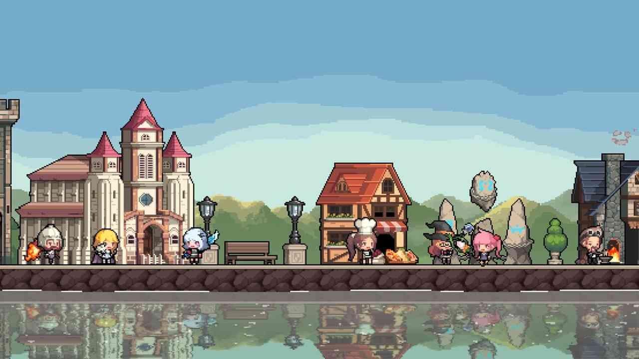 Crusaders Quest : Hero Town poster