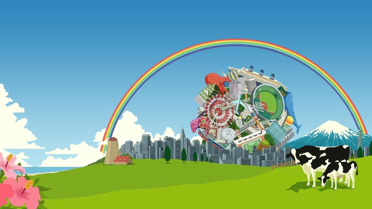 Katamari Damacy REROLL poster