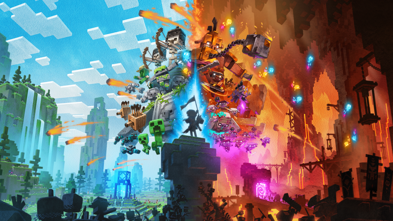 Minecraft Legends poster
