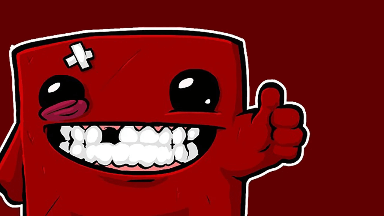 Super Meat Boy poster