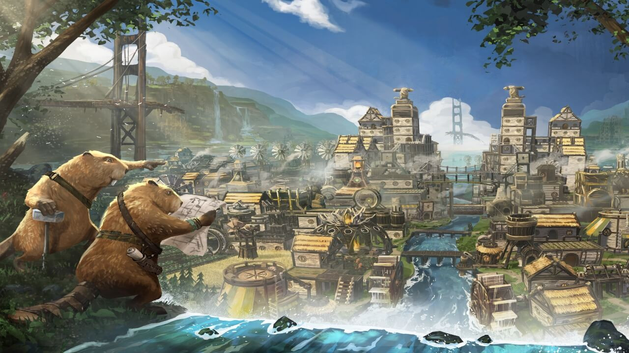 Timberborn poster