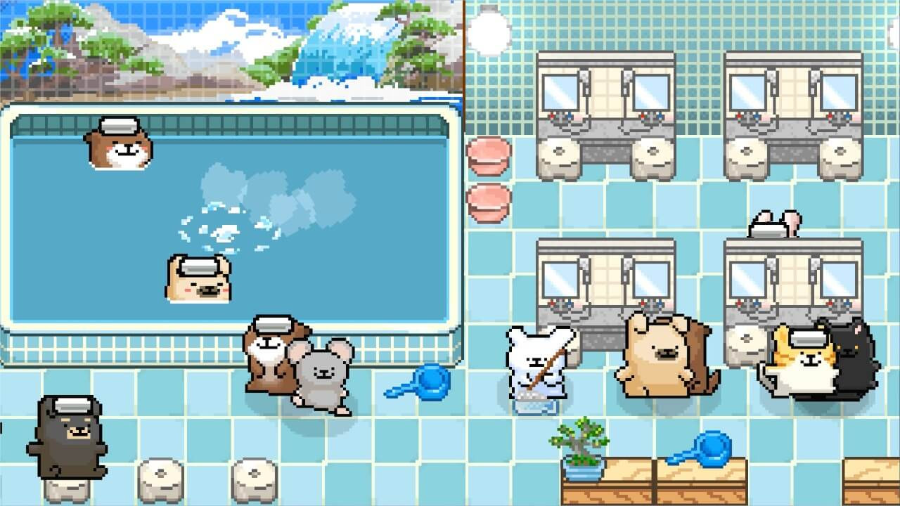Maltese's Fluffy Onsen poster