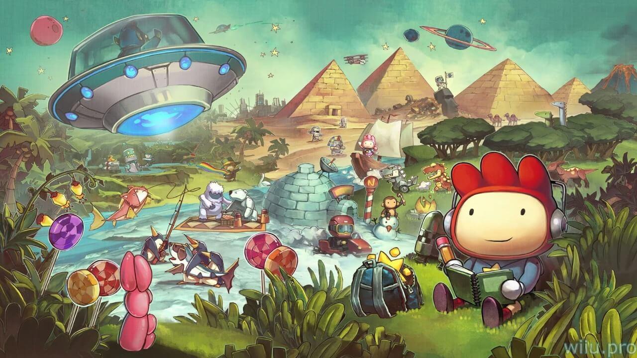Scribblenauts Unlimited poster