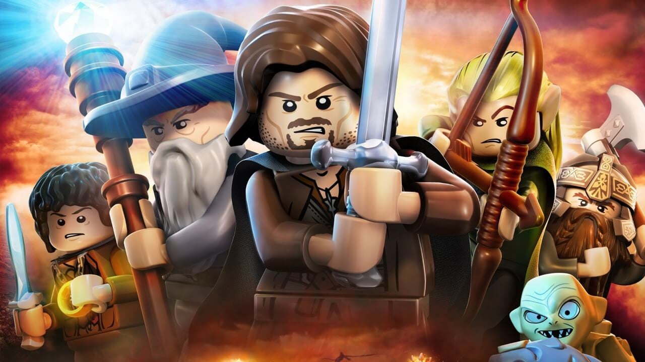 LEGO The Lord of the Rings poster