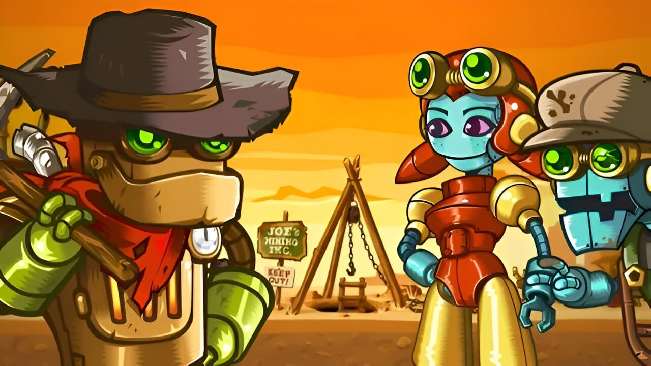 SteamWorld Dig poster