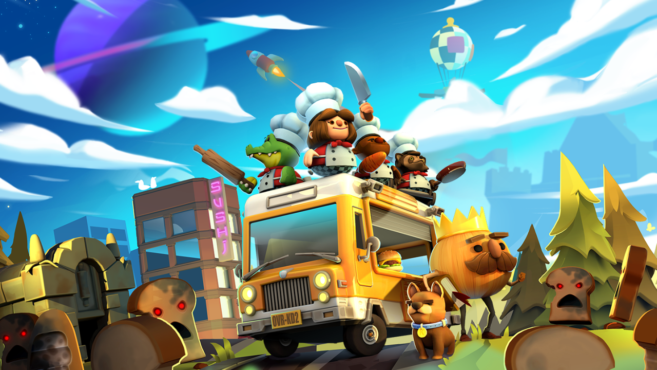 Overcooked! 2 poster