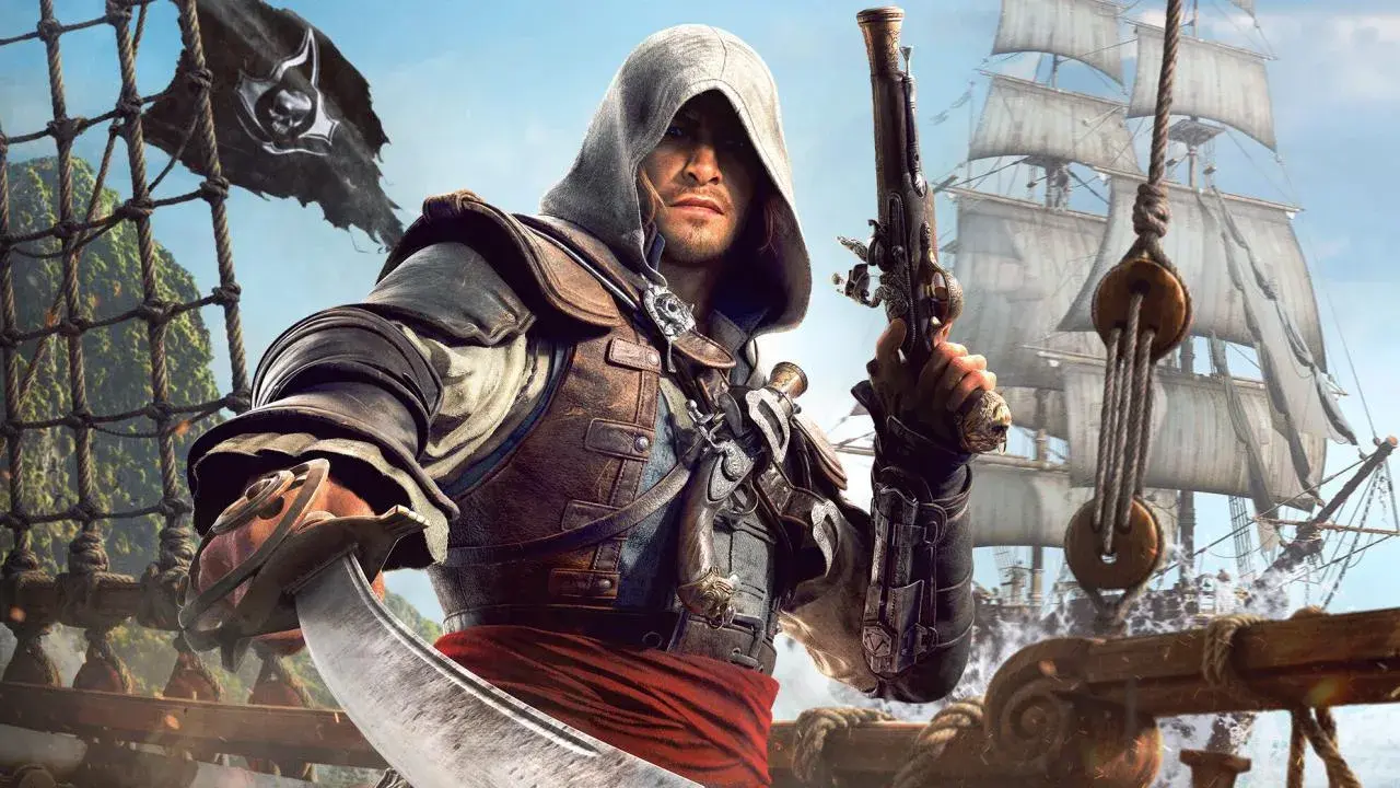 Assassin's Creed Black Flag Resynced poster