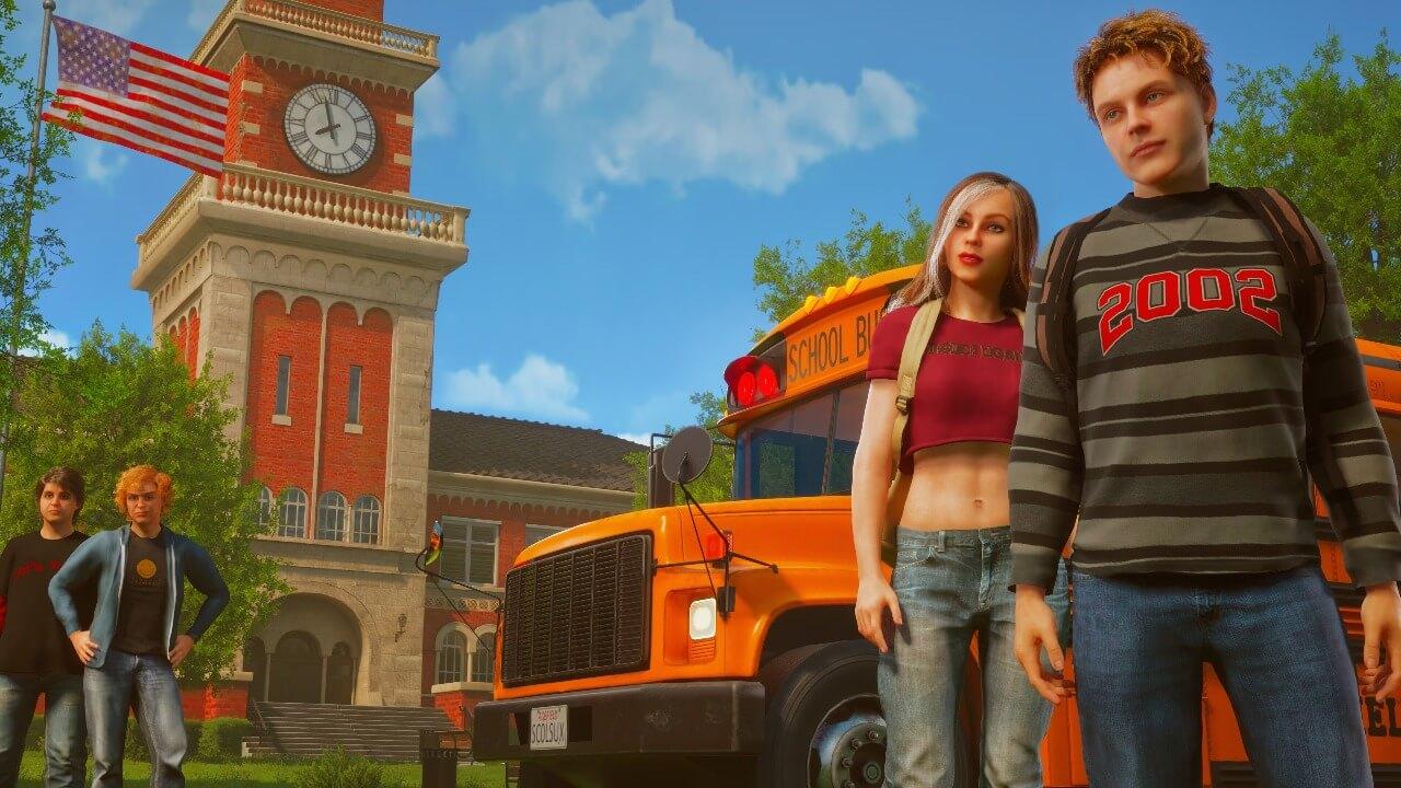 Agefield High: Rock the School poster