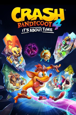Crash Bandicoot 4 It's About Time poster