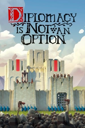 Diplomacy Is Not An Option poster
