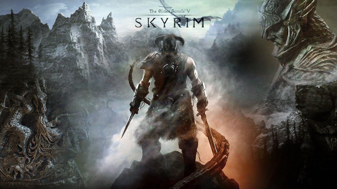 The Elder Scrolls V Skyrim poster