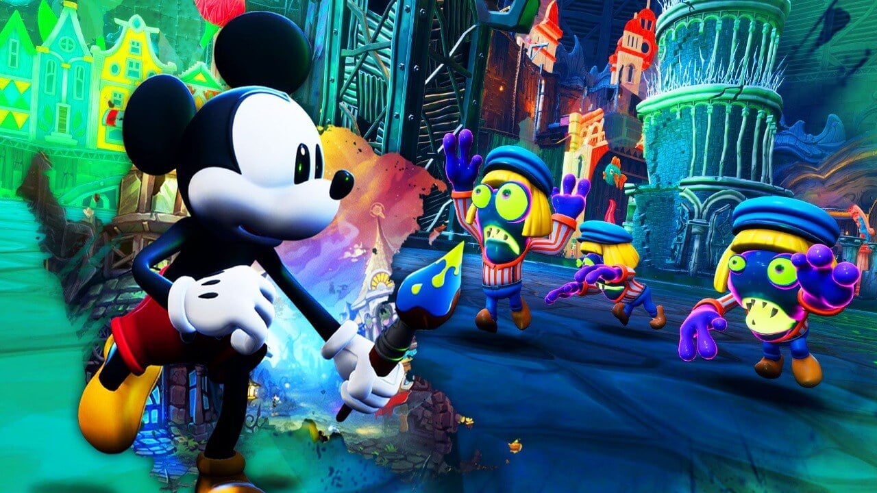 Disney Epic Mickey Rebrushed poster