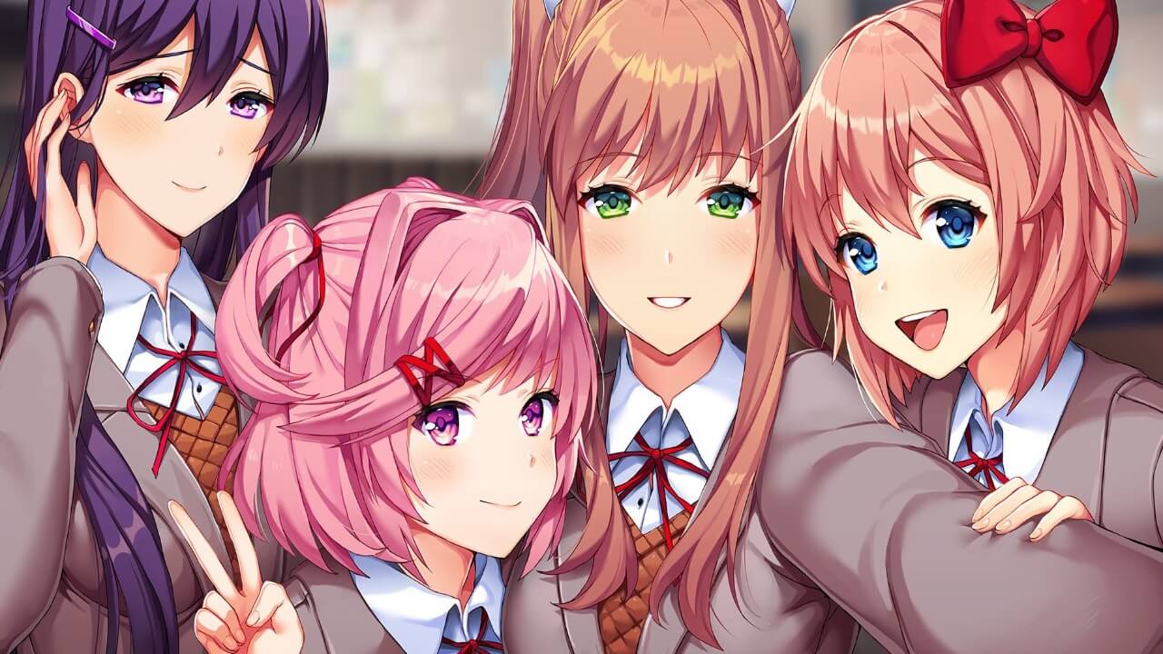 Doki Doki Literature Club Plus poster