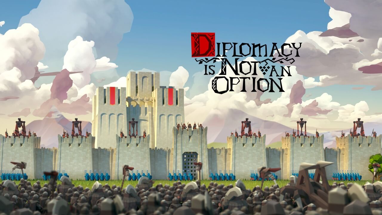 Diplomacy Is Not An Option poster
