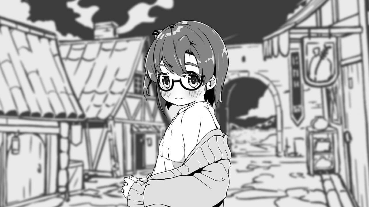 Living With Sister: Monochrome Fantasy poster