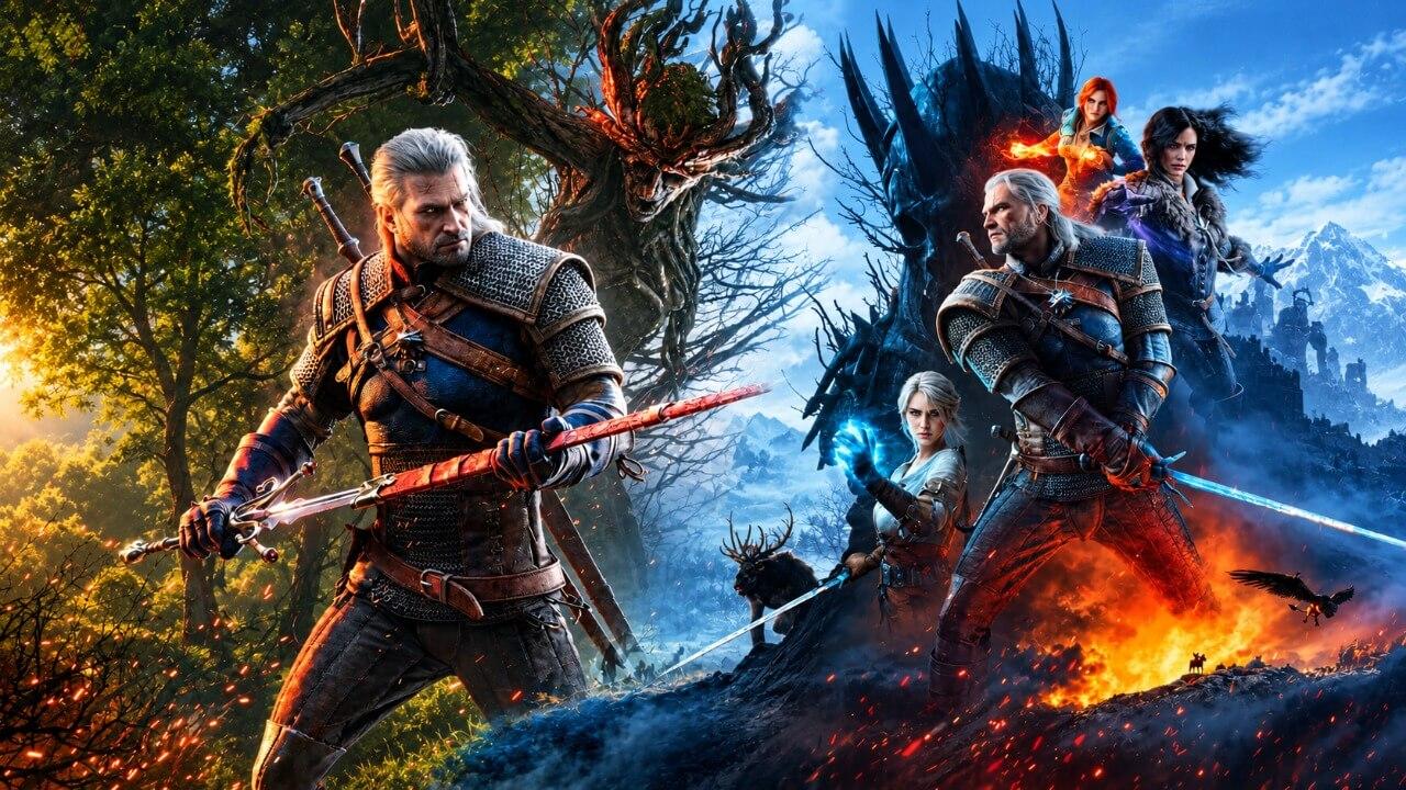 The Witcher 3 Wild Hunt poster