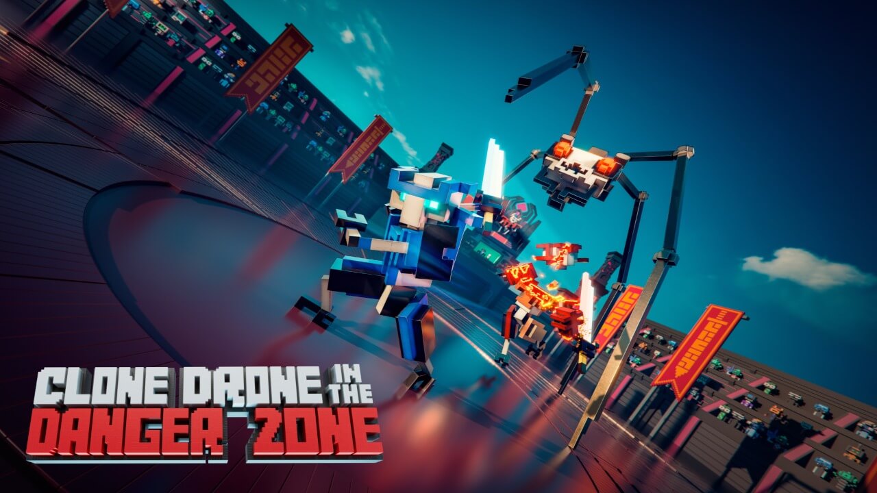 Clone Drone in the Danger Zone poster