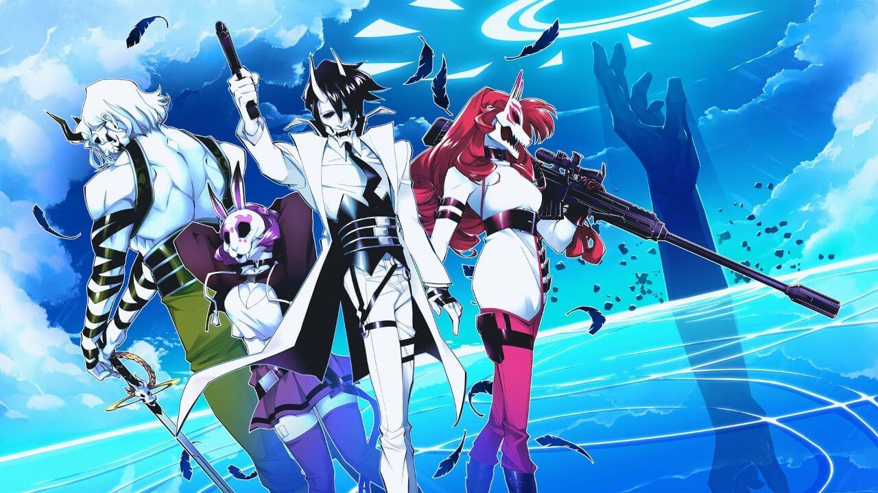 Neon White poster