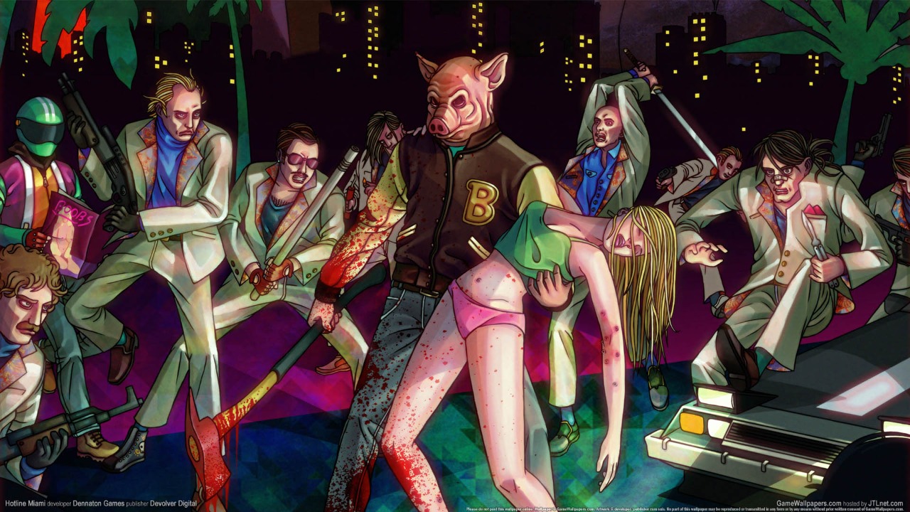 Hotline Miami poster