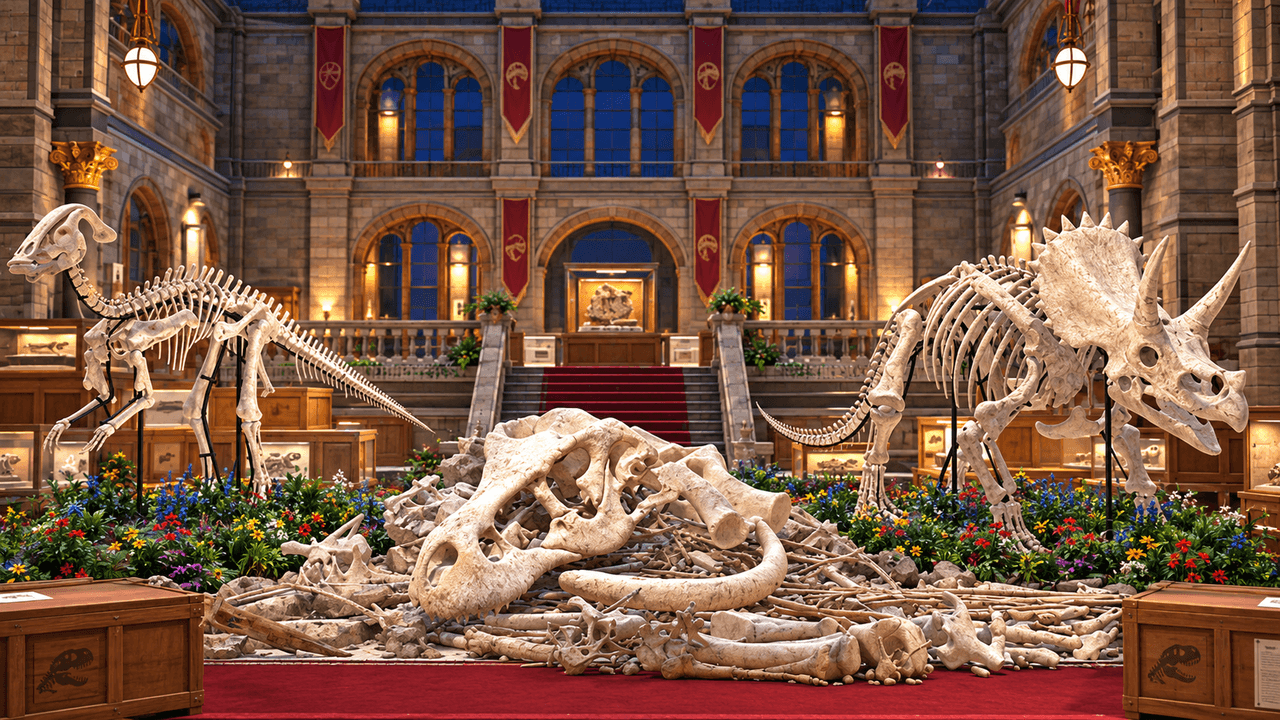 DinoBones: Tidy Up the Museum poster