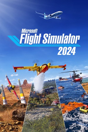 Microsoft Flight Simulator 2024 poster