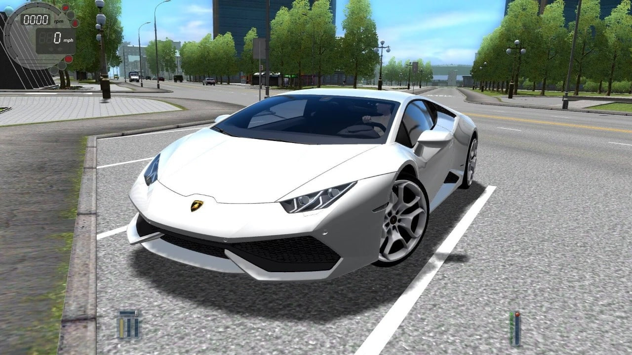 City Car Driving poster