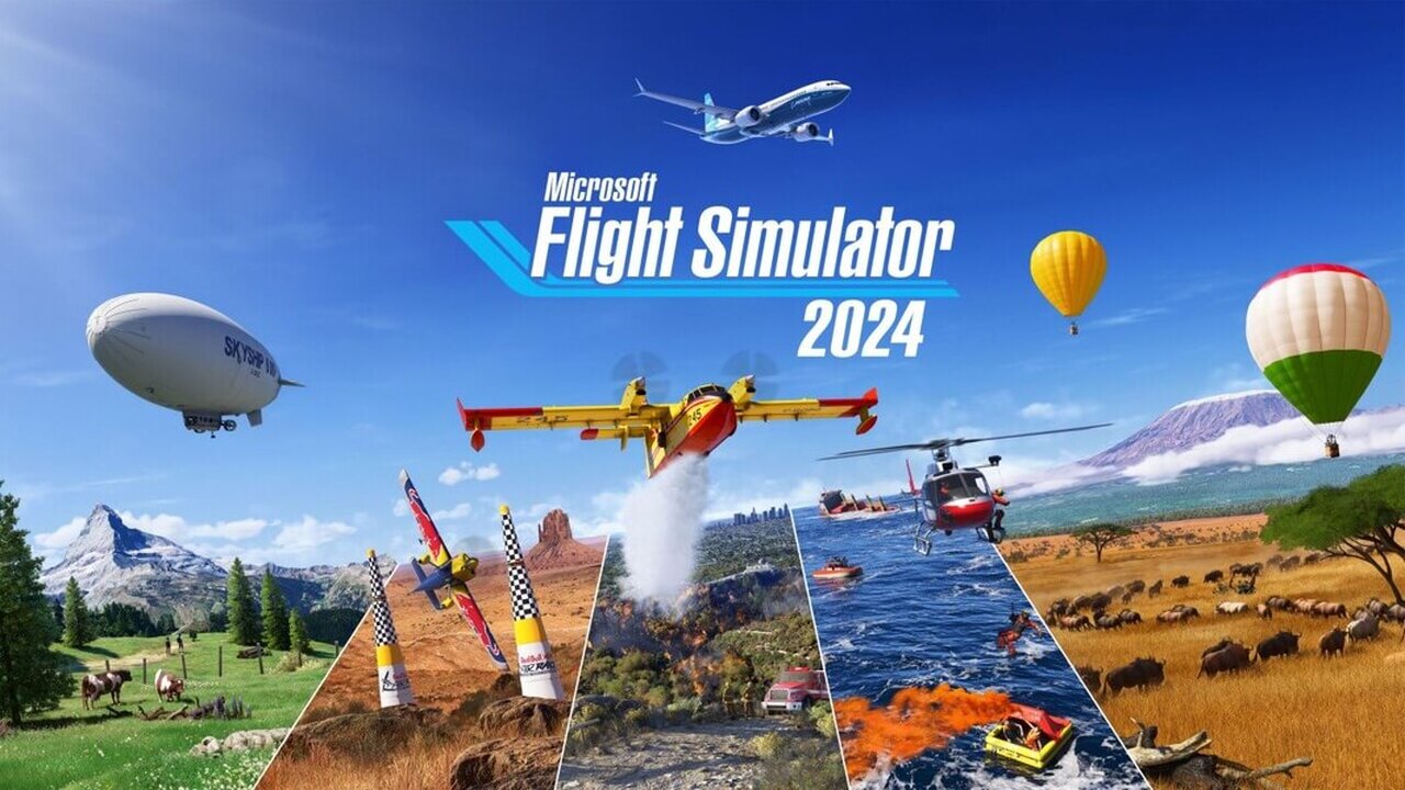 Microsoft Flight Simulator 2024 poster