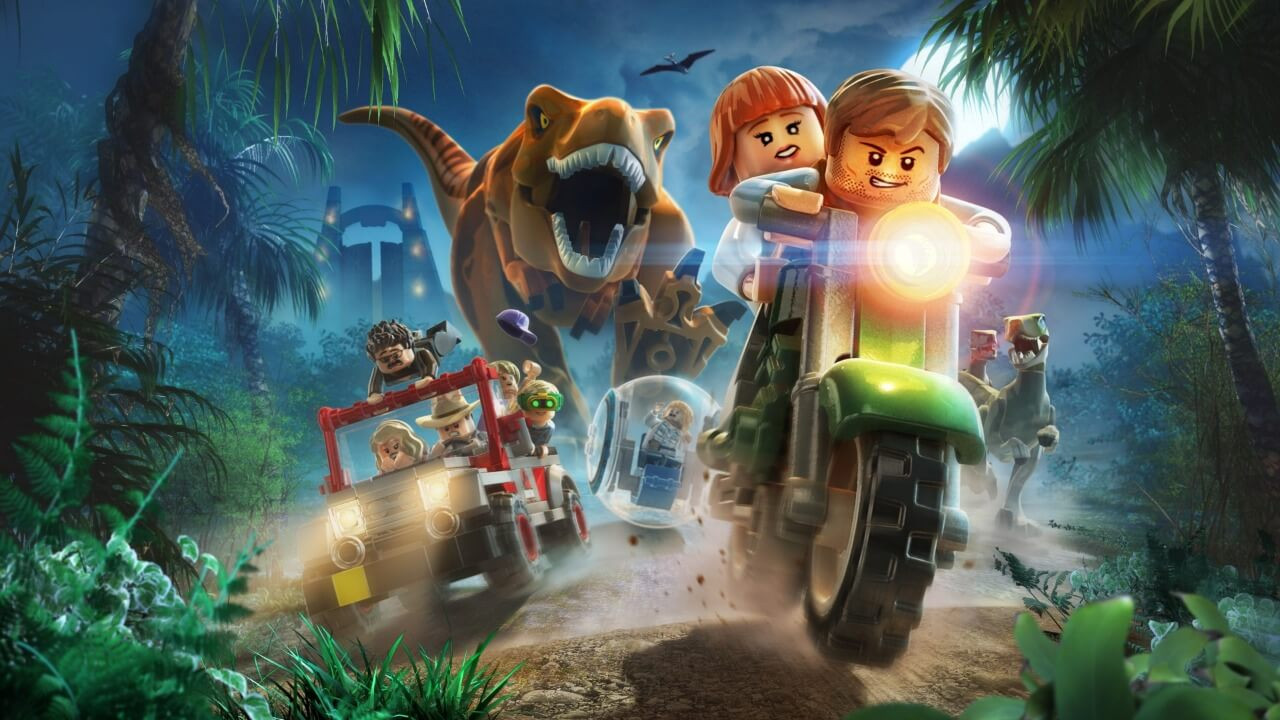 LEGO Jurassic World poster