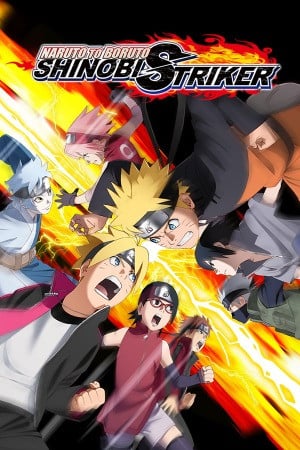 NARUTO TO BORUTO SHINOBI STRIKER poster