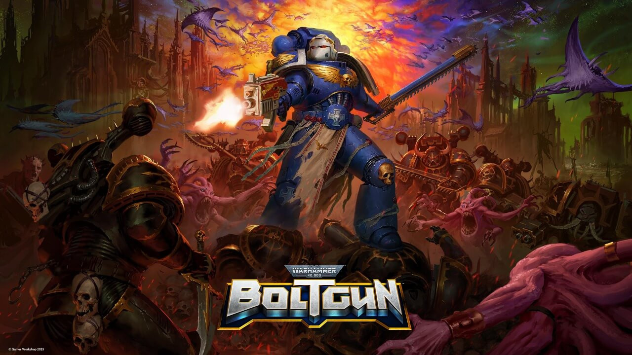 Warhammer 40,000 Boltgun poster