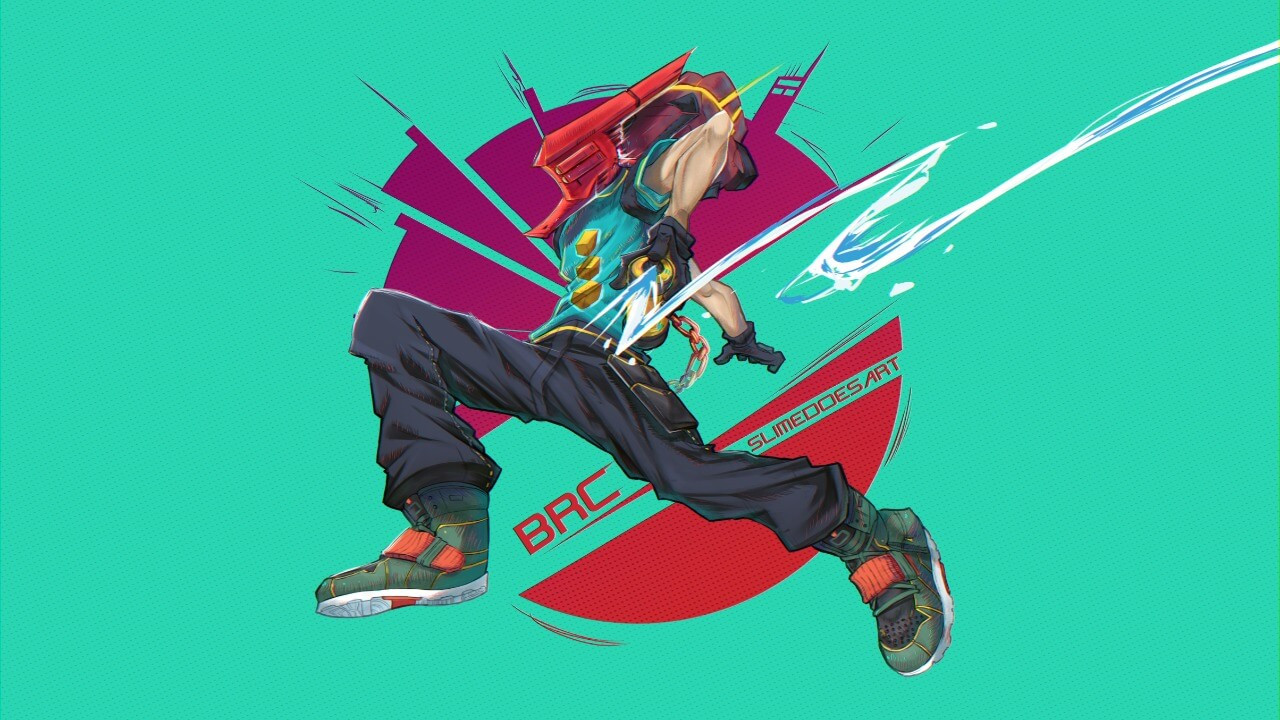 Bomb Rush Cyberfunk poster
