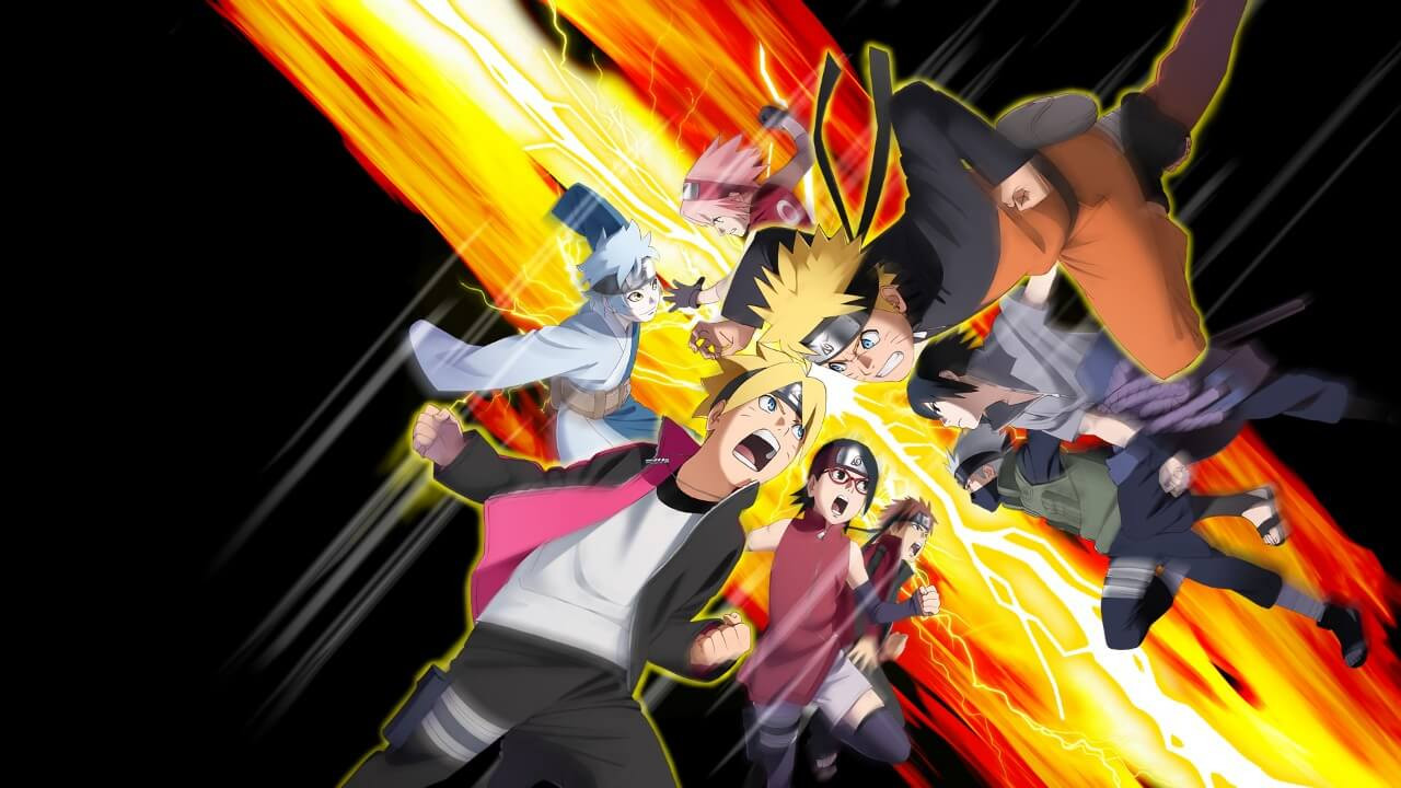 NARUTO TO BORUTO SHINOBI STRIKER poster