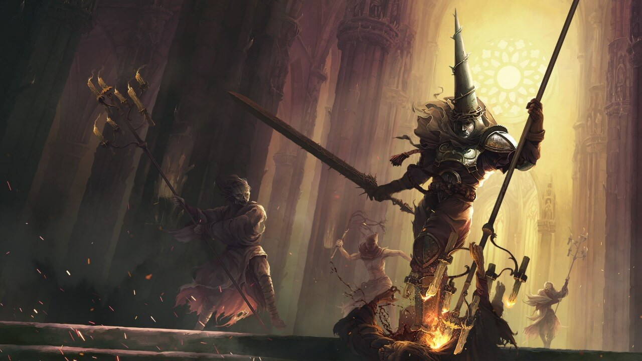Blasphemous poster