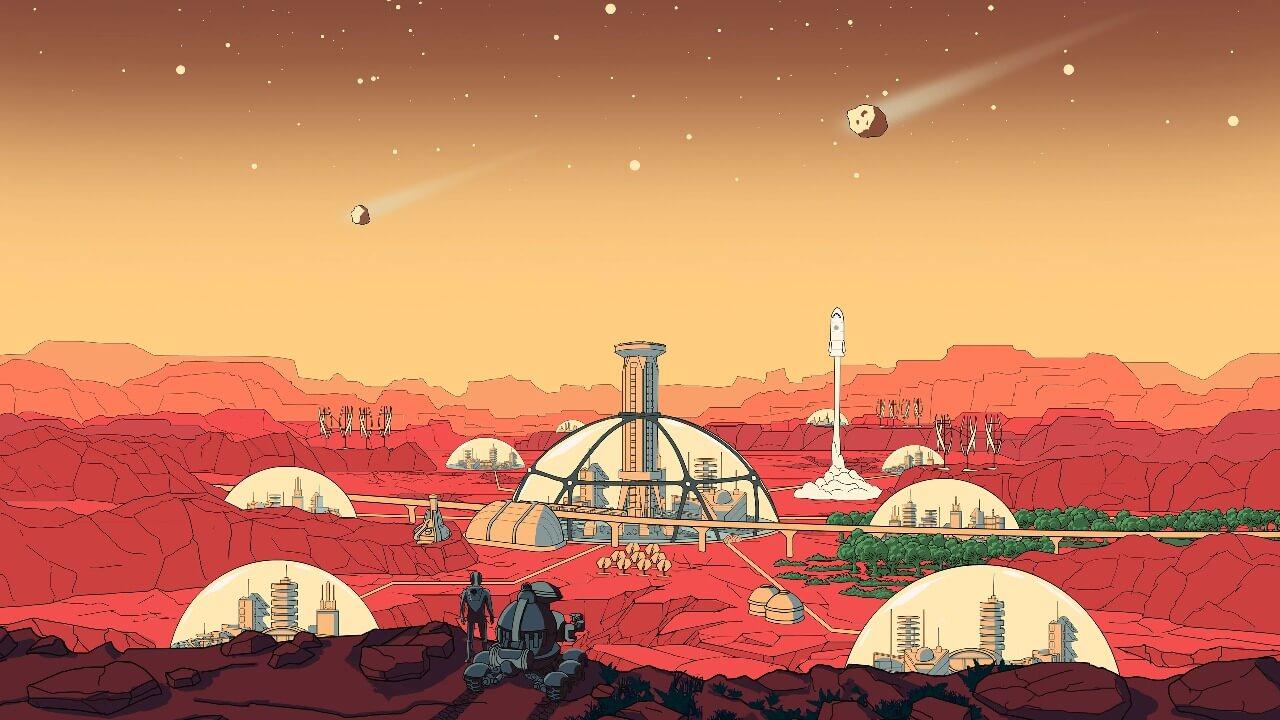 Surviving Mars: Relaunched poster
